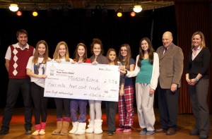 moisson-estrie remise d'un chèque pour Moisson Estrie