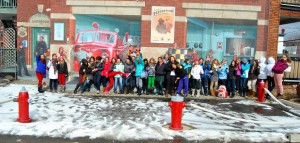 fresque des pompiers