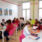 nouveau local des filles de première secondaire