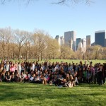 Le groupe à Central Park