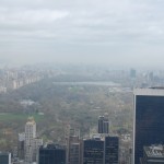 Central Park vu du sommet de Top of the rock