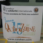 pancarte quinzaine de la solidarité