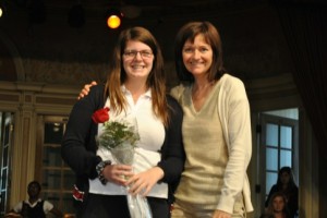 Laurence Forest représentante de 5e secondaire