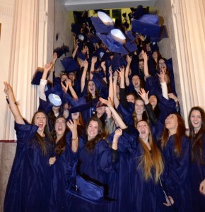 cérémonie de fin d'études secondaires finissantes juin 2013