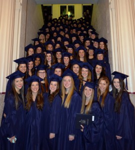 cérémonie de fin d'études secondaires finissantes juin 2013